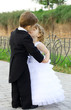 bride and groom