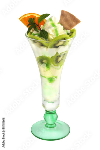 Photo: Kiwi-Eisbecher Kiwi-Eisbecher