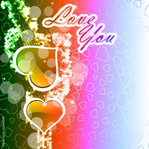Vector: Happy Valentine's Day Happy Valentine's Day