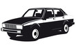 old car silhouette old car silhouette