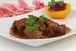 Wildschweinragout in Portweinsoße
