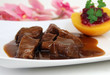 Wildschweinragout in Portweinsoße
