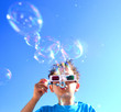 Kind mit 3-D Brille