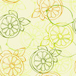Lemon seamless pattern
