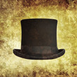top hat print