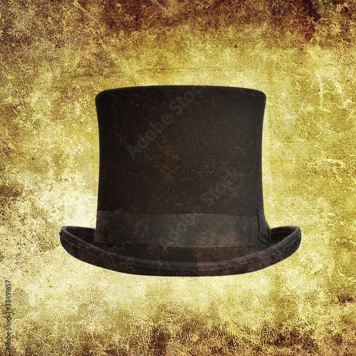 Photo: top hat print top hat print