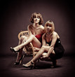 Two charming girls