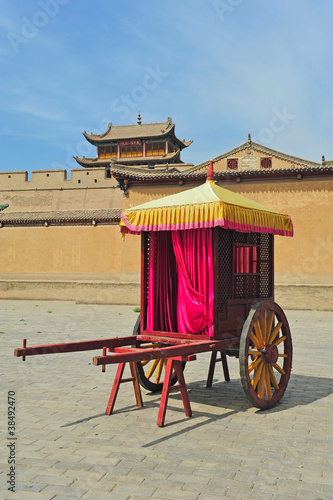 Photo: Traditional chinese carriage Traditional chinese carriage