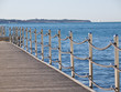 Foto: fence on the sea fence on the sea
