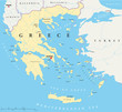 Griechenland Landkarte