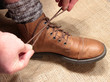 Schuhband binden