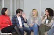 support group or team building seminar