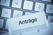 Hängeregister Anträge