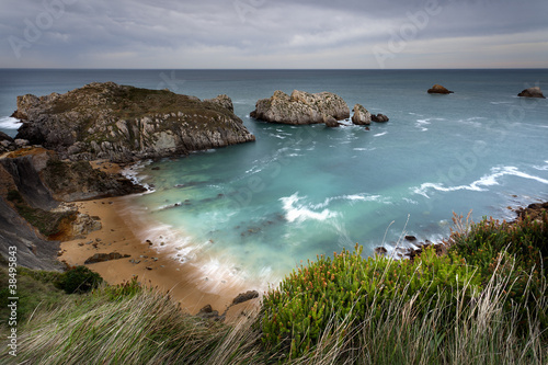 Foto: Winter seascape (Bay of Biscay,Spain) Winter seascape (Bay of Biscay,Spain)