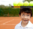 Male tennis player