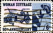 Woman Suffrage. 1920 - 1970. US Postage.