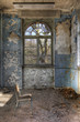 Derelict office at former coal mine Derelict office at former coal mine