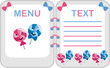 Vektor: Children's menu Children's menu