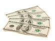 hundred-dollar bills isolated hundred-dollar bills isolated