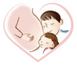 妊婦、妊娠、新しい家族、赤ちゃん