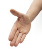 Die Hand reichen