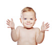 Dettagli della fotografia applauding baby boy