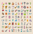 hand draw home stuff set