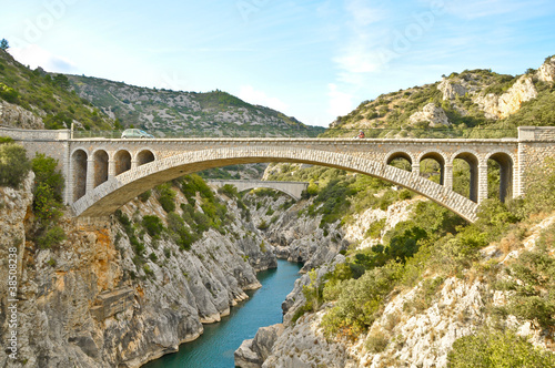 Foto: Teufelsbrücke in Südfrankreich Teufelsbrücke in Südfrankreich