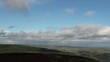 Clouds passing by on a sunny day