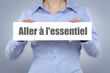 Aller à l'essentiel