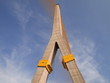Mega sling Bridge,Rama 8, in bangkok Thailand