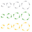 set of process icons vector illustration set of process icons vector illustration