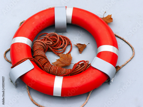 Photo: Lifebuoy ring Lifebuoy ring