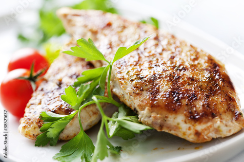 Photo: grilled chicken brest fillet grilled chicken brest fillet
