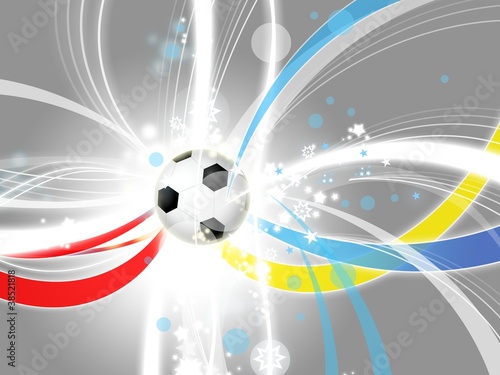 Illustration: euro 2012 modern light background euro 2012 modern light background