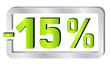 Rabatt - 15 %