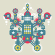 Big colorful robot #2.