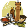 Vector: aromatic spices aromatic spices
