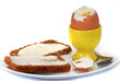 Egg, softboiled and rye bread