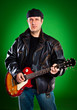 man with a guitar