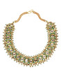 traditional diamond studded gold jewelry, Rajasthan, India