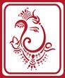 Ganesha, Diwali greetings card, royal Rajasthan, India