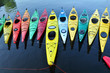Kayaks in Rockport (1),  Massachussetts