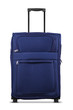 Photo: Blue Suitcase Isolated on White Background Blue Suitcase Isolated on White Background