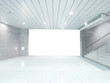 Blank wall and staircase