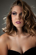 sensual make-up woman