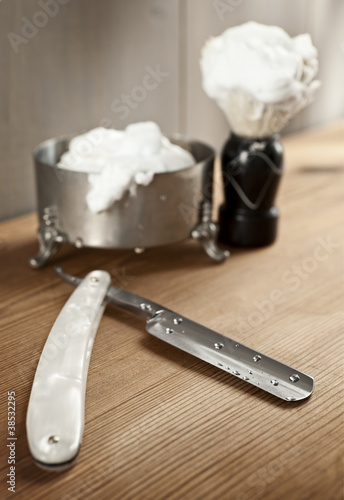 Photo: Vintage shaving Vintage shaving