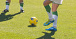 Futbolista en acción
