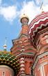 St. Basil's Cathedral in Moscow on red square