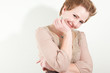 Smiling, happy woman
